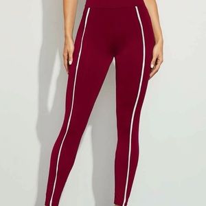 Red/ white leggings